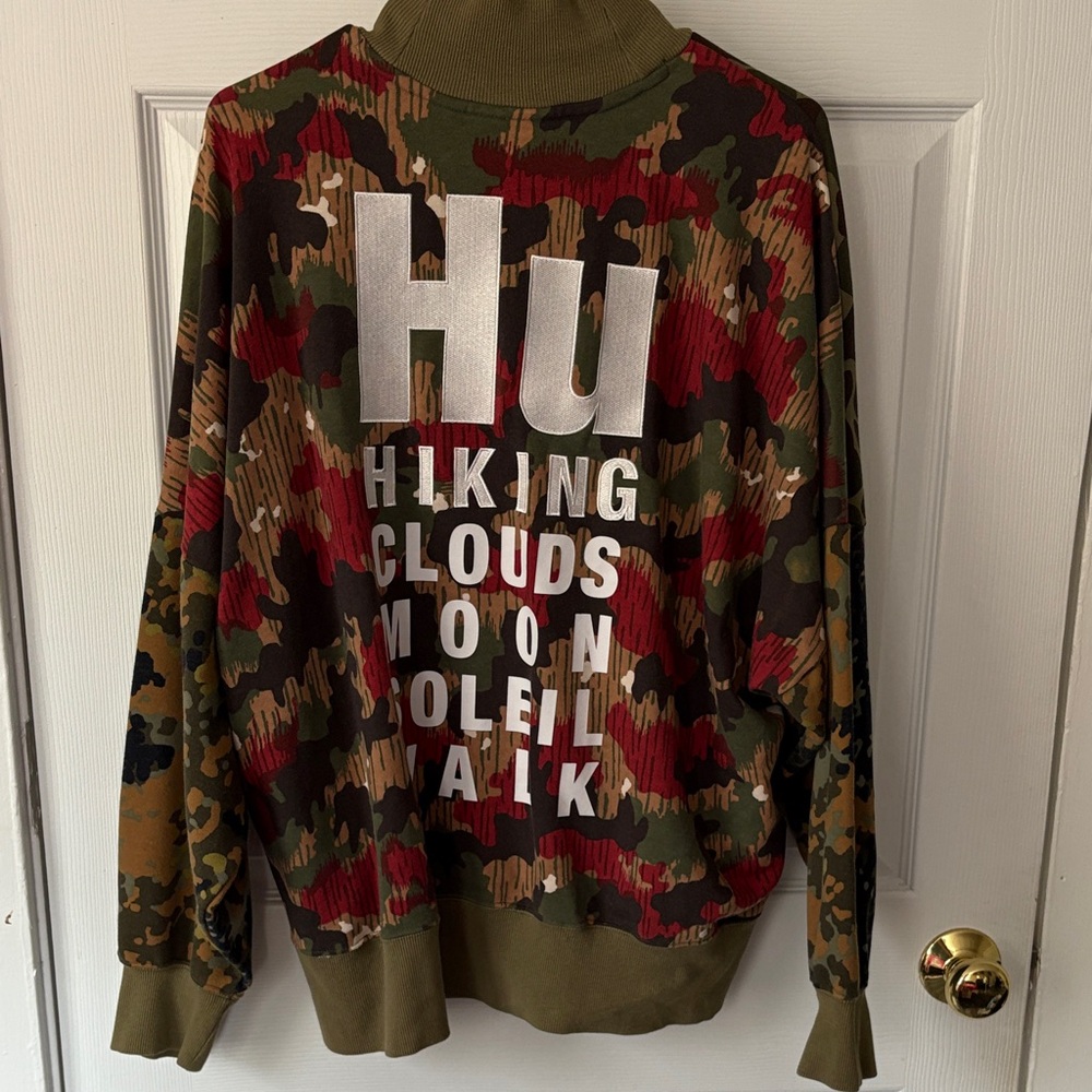 Adidas Pharrell Men's Turtleneck Camo Sweater -